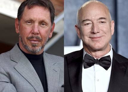 Cuộc đua của các ‘ông trùm’ công nghệ: Jeff Bezos và Larry Ellison tranh giành ngôi giàu thứ hai thế giới - ảnh 1