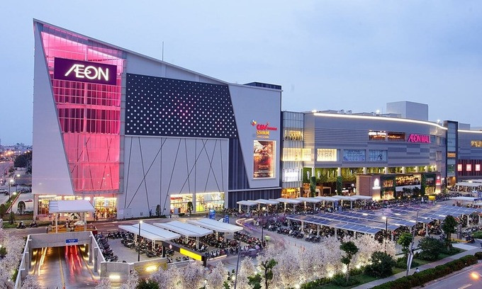 Trung tâm thương mại Aeon Mall Thanh Hóa có tổng vốn đầu tư khoảng gần 4.200 tỷ đồng. Ảnh minh họa