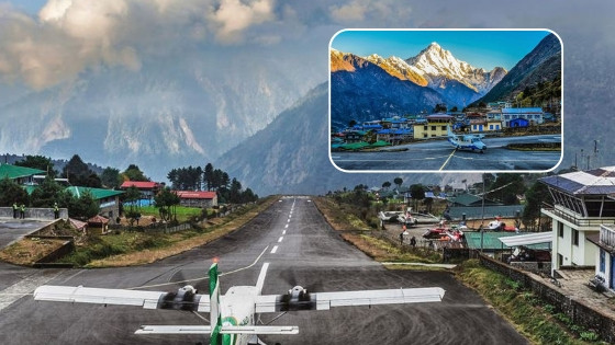 Sân bay nguy hiểm nhất hành tinh: Nằm cheo leo ở độ cao 2.800m với đường băng chỉ 600m, cửa ngõ chinh phục 'nóc nhà thế giới'