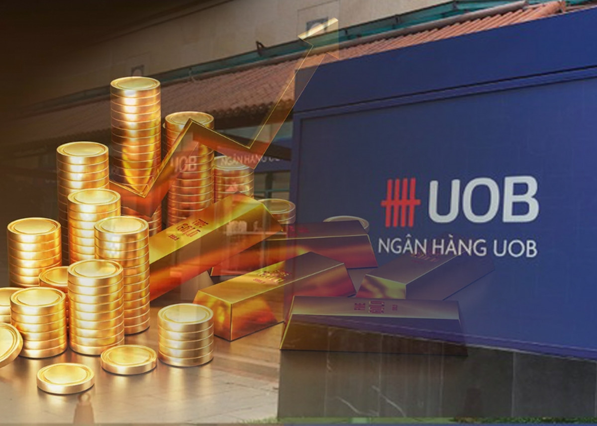 Ngân hàng UOB dự báo sốc về giá vàng