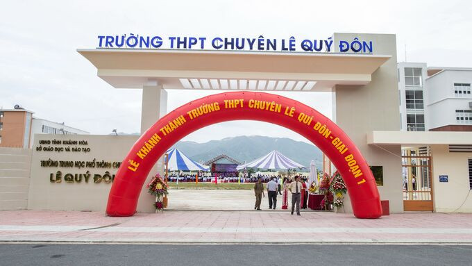 Trường THPT chuyên Lê Quý Đôn - Khánh Hòa. Ảnh: Internet