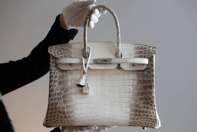 Hình ảnh chiếc túi Hermès Birkin Himalaya. Ảnh: Internet