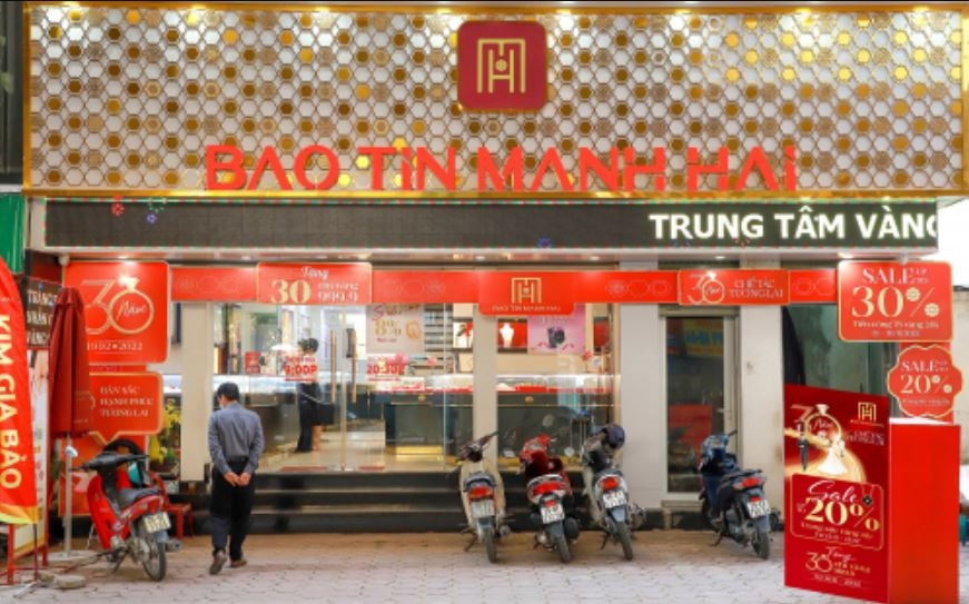 Đại gia kim hoàn Bảo Tín Mạnh Hải doanh thu nghìn tỷ nhưng đóng thuế chưa đầy 20 triệu