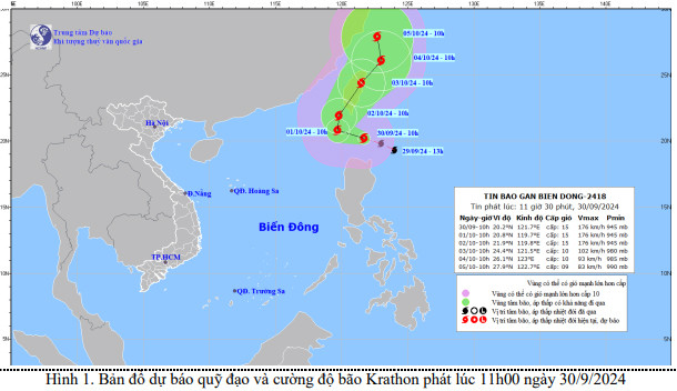 Xuất hiện cơn bão rất mạnh gần Biển Đông- Ảnh 1.
