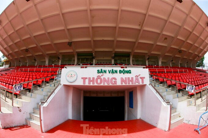 Gần 150 tỷ nâng cấp sân Thống Nhất. Ảnh: Tiền phong