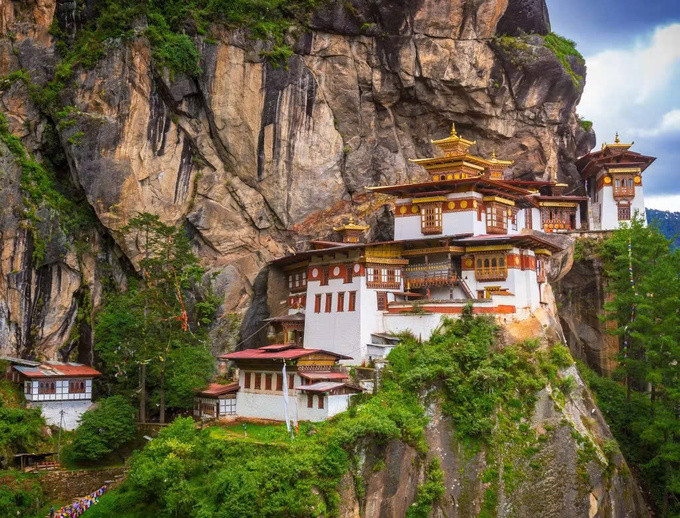 Tu viện Paro Taktsang (Tiger's Nest) (Ảnh: Internet)