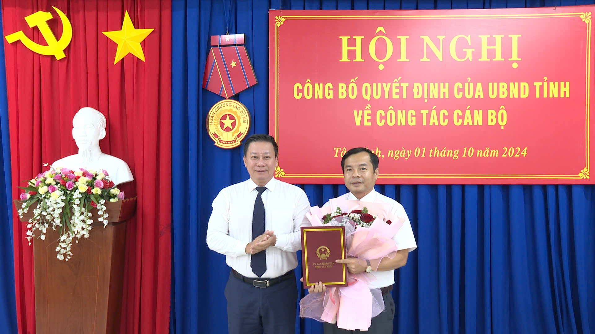 Ông Nguyễn Hoàng Nam giữ chức Chánh Thanh tra tỉnh Tây Ninh