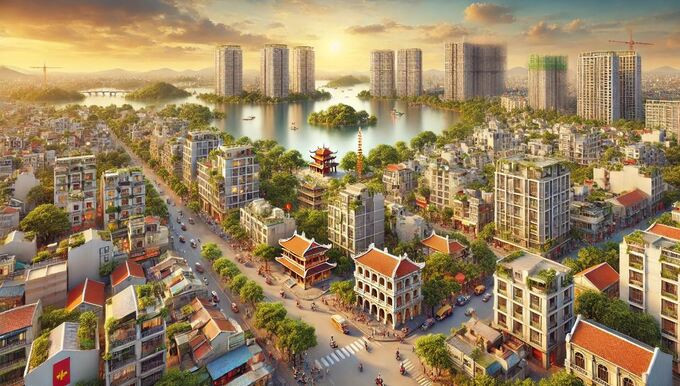 Giá chung cư tại Hà Nội liên tục 