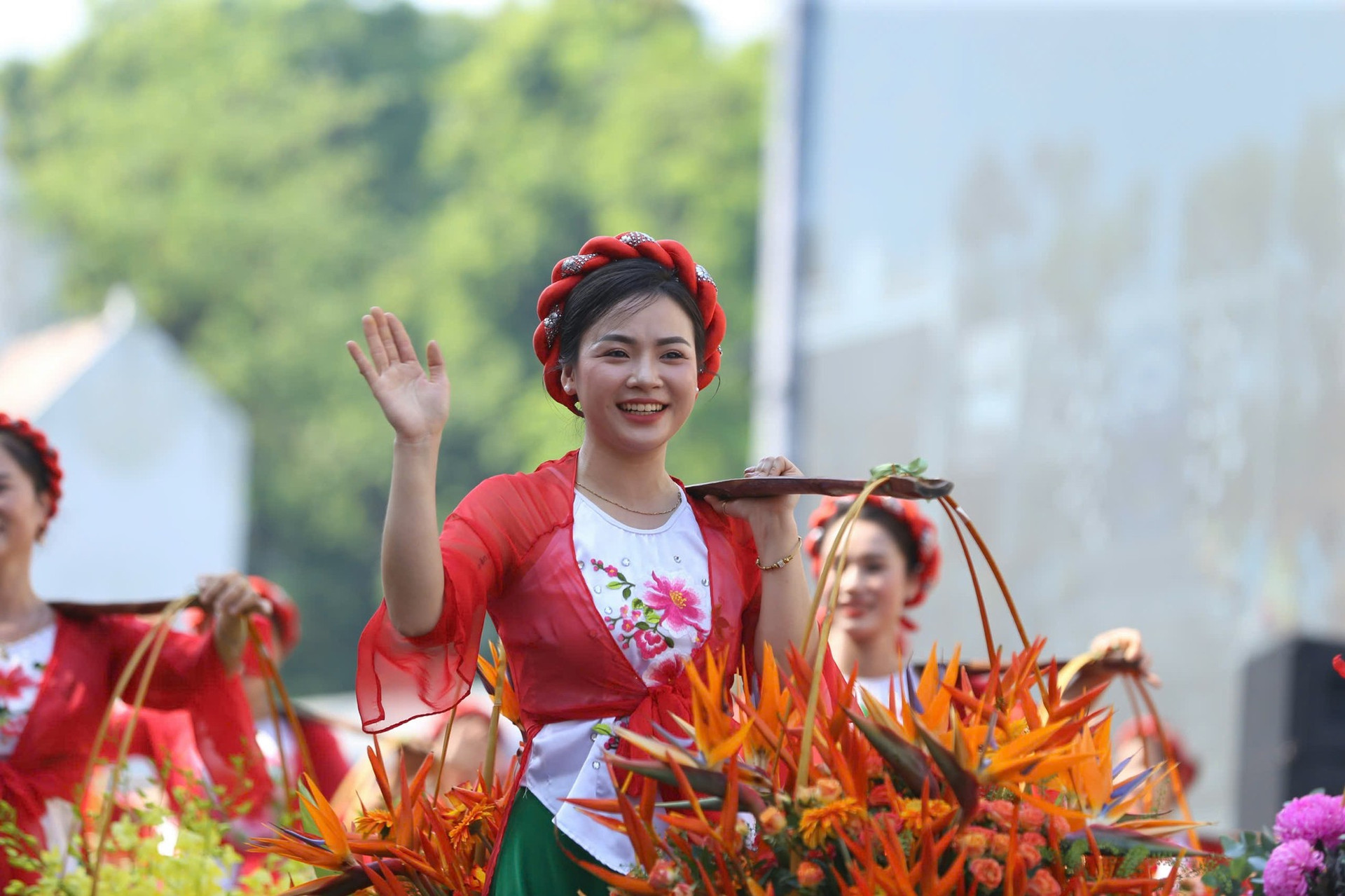 10.000 người tái hiện hình ảnh đoàn quân tiến về tiếp quản Thủ đô năm 1954 ảnh 17