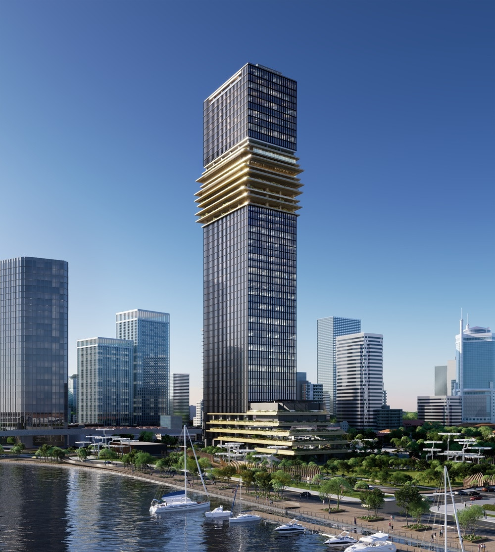 Marina Central Towe : Tinh hoa thương mại trên nền di sản tại Grand Marina, Saigon