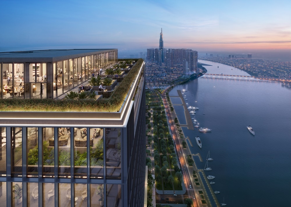 Marina Central Towe : Tinh hoa thương mại trên nền di sản tại Grand Marina, Saigon