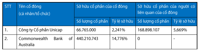 Lộ diện nhân tố mới 'góp mặt' trong danh sách cổ đông nắm trên 1% vốn tại VIB?