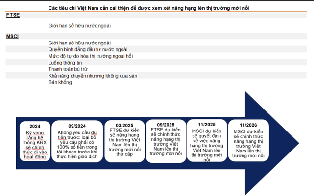 Kỳ vọng chứng khoán Việt Nam được nâng hạng trong năm 2025 ảnh 1