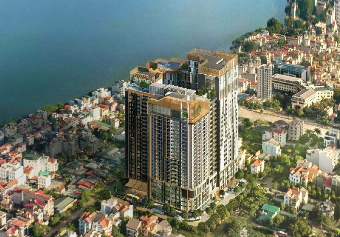 Loạt chung cư có giá gần triệu USD 'mọc' trên tuyến đường 10 làn xe, kết nối tới sân bay lớn nhất miền Bắc