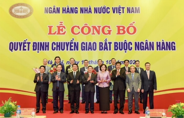 Vietcombank (VCB) thông tin chính thức việc nhận chuyển giao bắt buộc CBBank