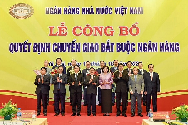 Vietcombank (VCB) thông tin chính thức việc nhận chuyển giao bắt buộc CBBank