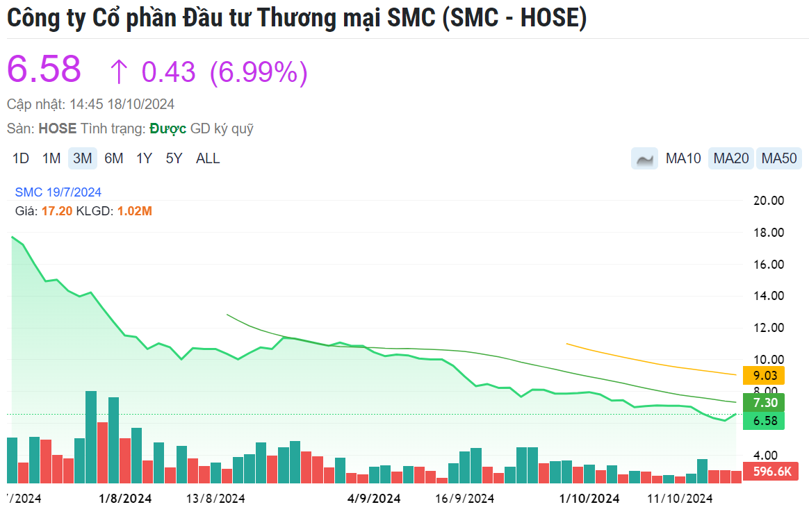 Cổ phiếu của 'đại gia' buôn thép liên quan đến Novaland (NVL), Hòa Bình (HBC) tăng trần ấn tượng