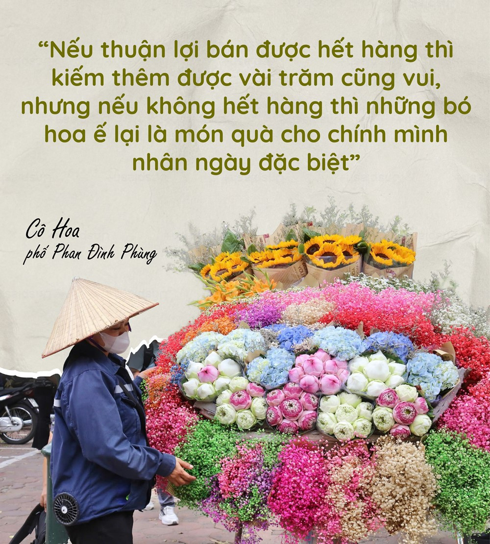 20/10 của những người phụ nữ cả năm không lúc nào thiếu hoa: ‘Chỉ mong bán nhanh hết hàng để được về ngủ thêm một giấc’ - ảnh 7