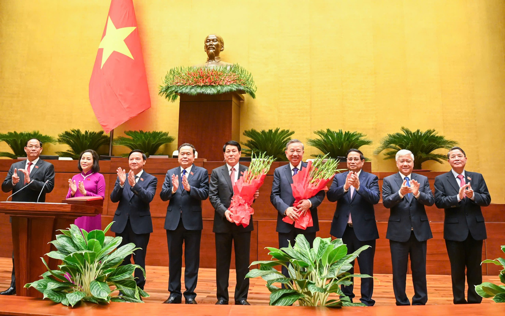 Tân Chủ tịch nước Lương Cường: Bảo đảm cao nhất lợi ích quốc gia - dân tộc ảnh 3