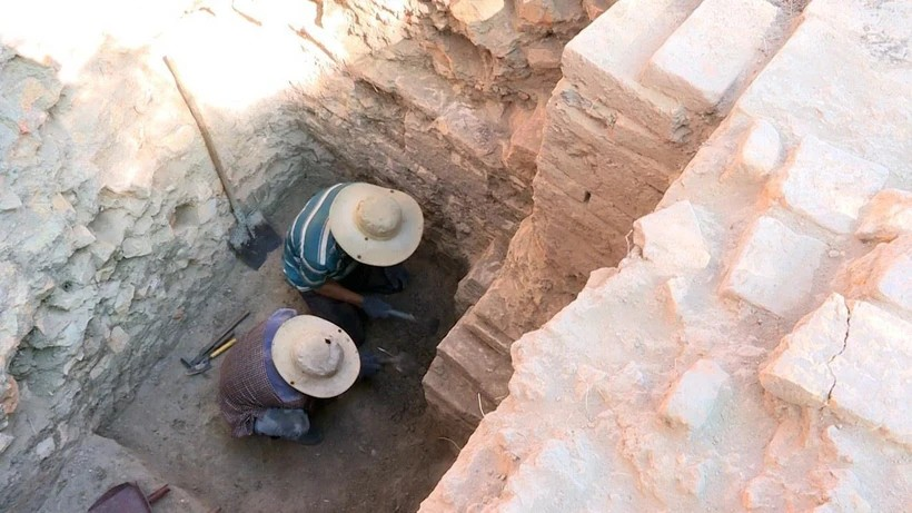 Khai quật khu phế tích, các nhà khảo cổ phát hiện Thánh địa cùng nhiều ‘kho báu’ bị chôn vùi từ 17 thế kỷ trước, là di tích Chăm cổ nhất Việt Nam - ảnh 1