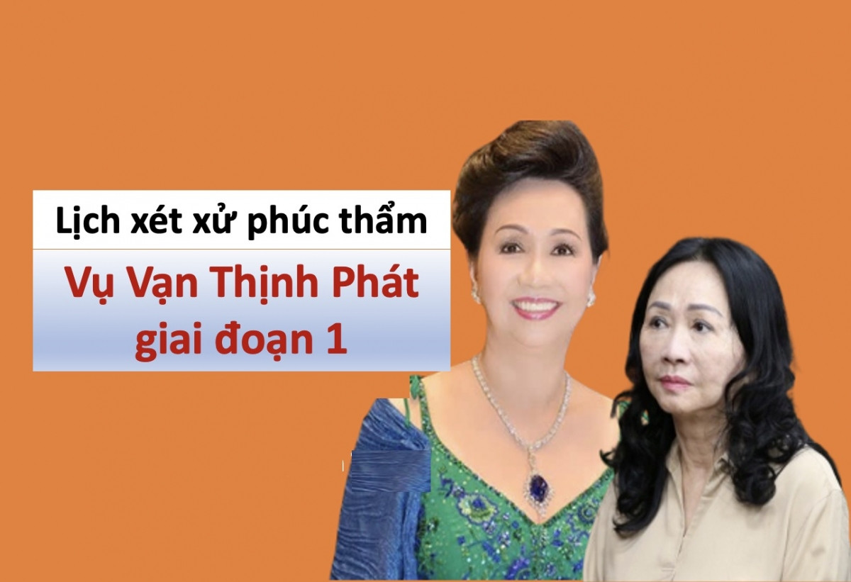 Vụ Vạn Thịnh Phát giai đoạn 1: Phiên toà xét xử phúc thẩm sẽ diễn ra vào 4/11