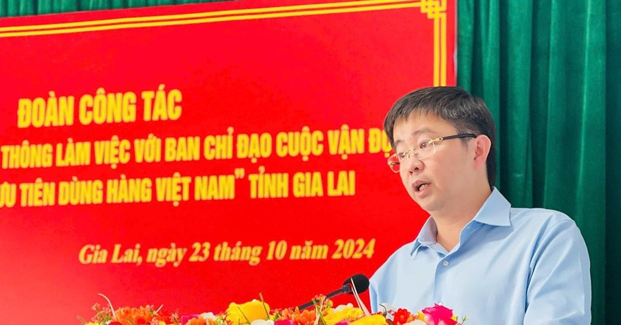 Thứ trưởng Bùi Hoàng Phương: Đẩy mạnh quảng bá hàng Việt trên nền tảng số