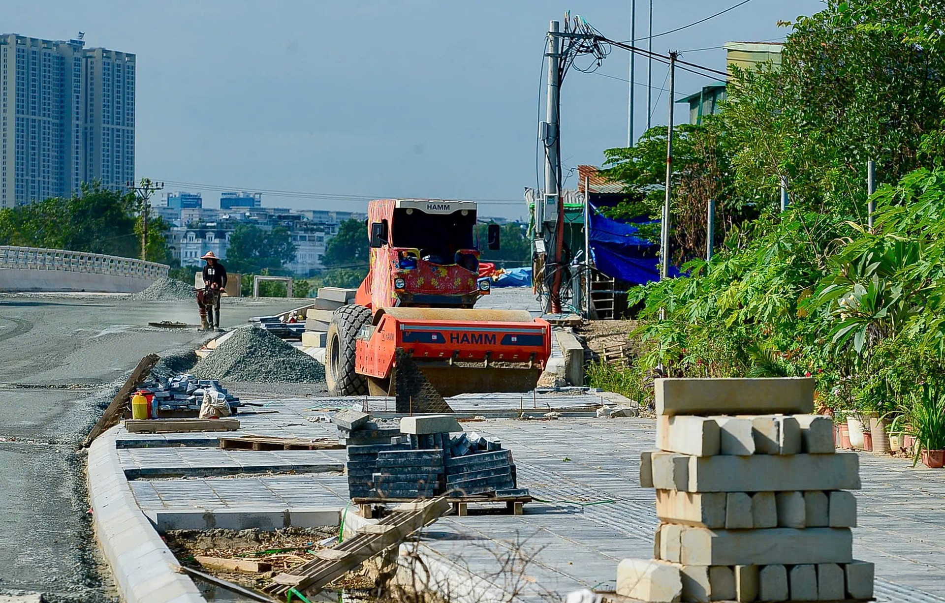 Đường Lê Quang Đạo kéo dài 'lỡ hẹn', dự kiến vận hành trong tháng 12 ảnh 10