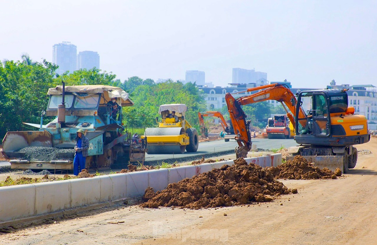 Đường Lê Quang Đạo kéo dài 'lỡ hẹn', dự kiến vận hành trong tháng 12 ảnh 4