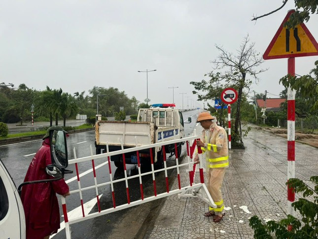 Quảng Nam mưa lớn, gió giật bật gốc cây ở Hội An ảnh 2