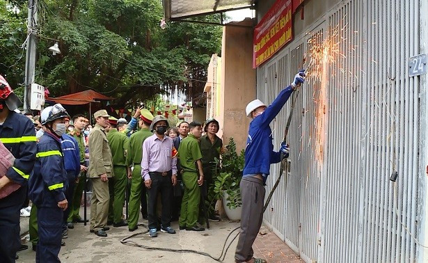 Quận Hà Đông cưỡng chế thu hồi đất thực hiện dự án giảm ngập úng phía Tây ảnh 3