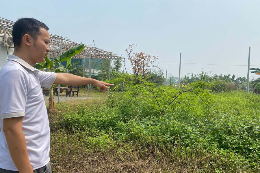 Giá bán và giao dịch đất nền tại các thị trường ven Hà Nội đều đang tăng nhiệt so với các quý trước đó. Ảnh: Linh Trang