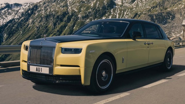 Chiêm ngưỡng độc bản Rolls-Royce Phantom Goldfinger mạ vàng ảnh 2