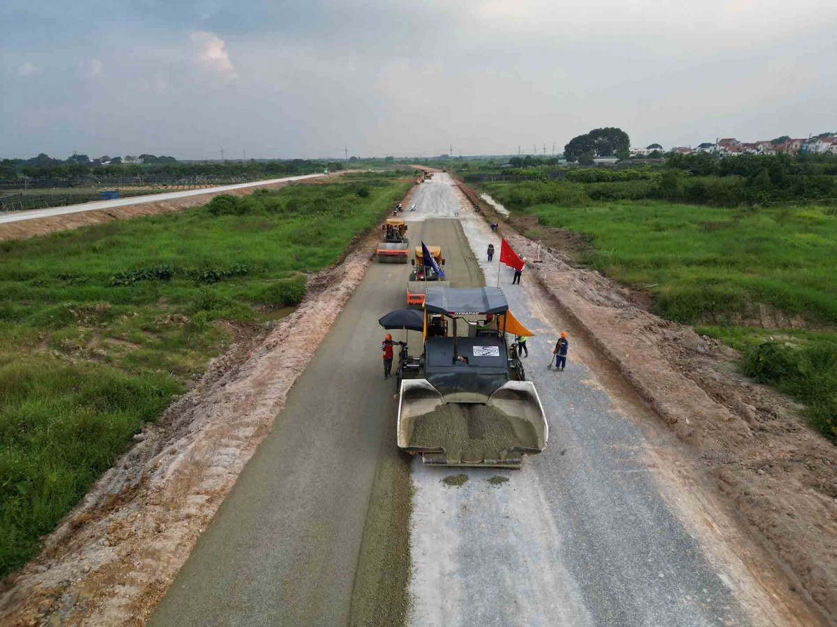 Hoàn thành tuyến đường qua Thủ đô dài 58km, 6 làn xe trong năm 2025