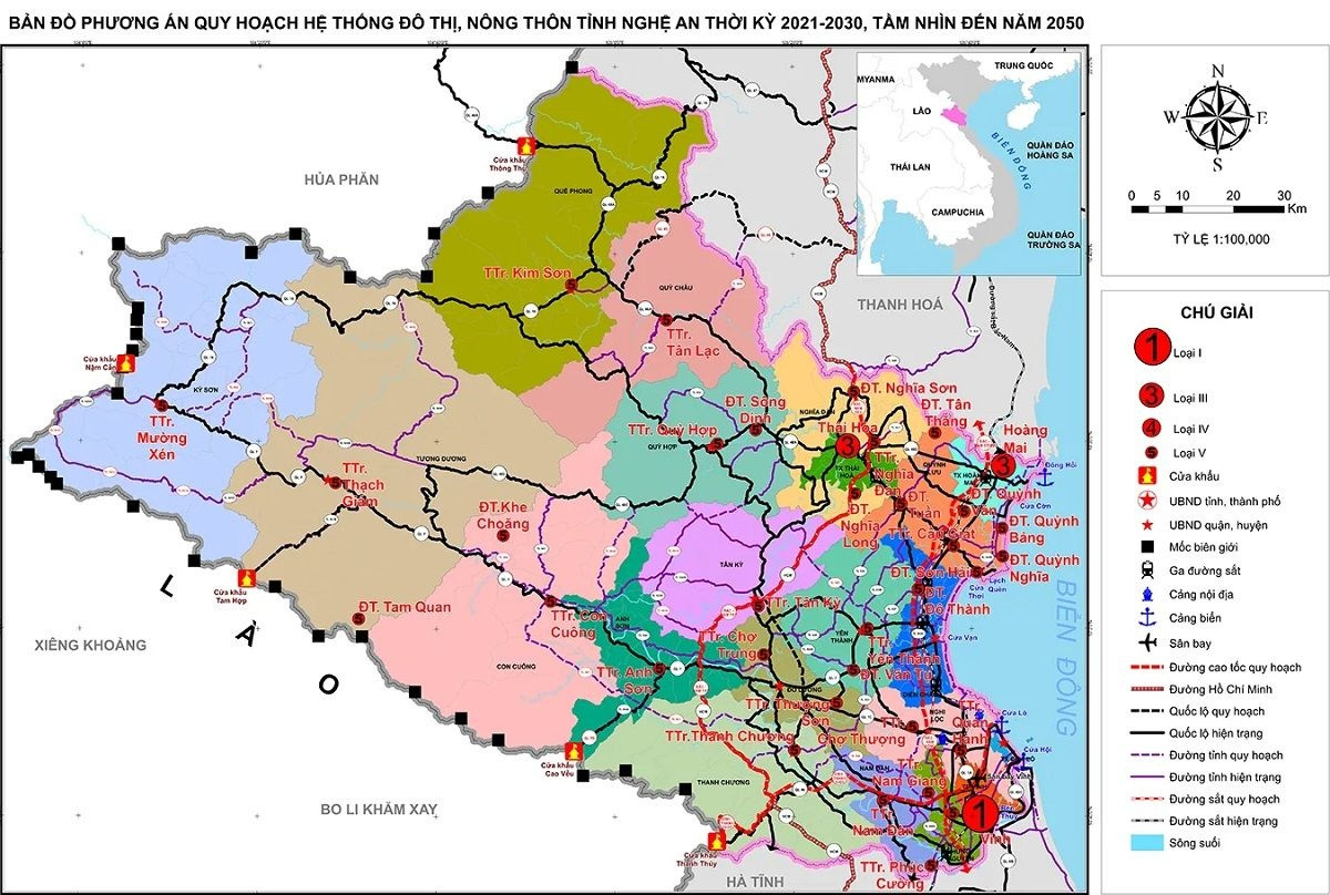 TP duy nhất thuộc tỉnh rộng nhất Việt Nam được định hướng trở thành TP biển sau khi mở rộng