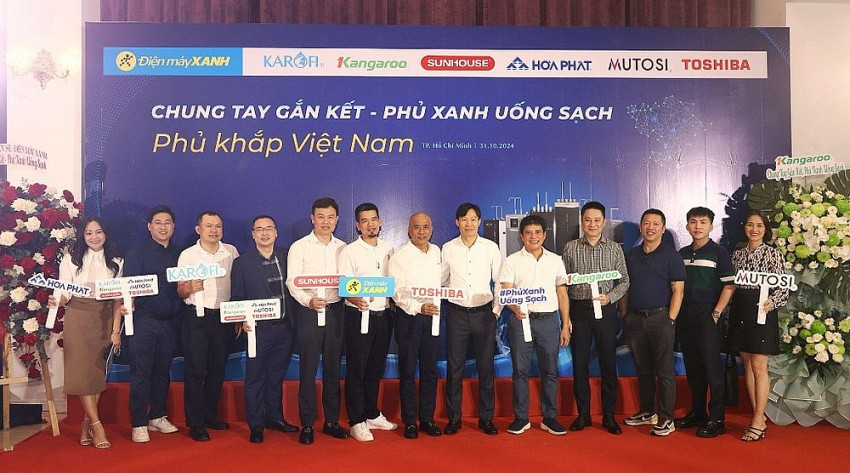 Liên kết với Hòa Phát (HPG), 'ông lớn' điện máy Việt chuẩn bị xâm nhập thị trường máy lọc nước