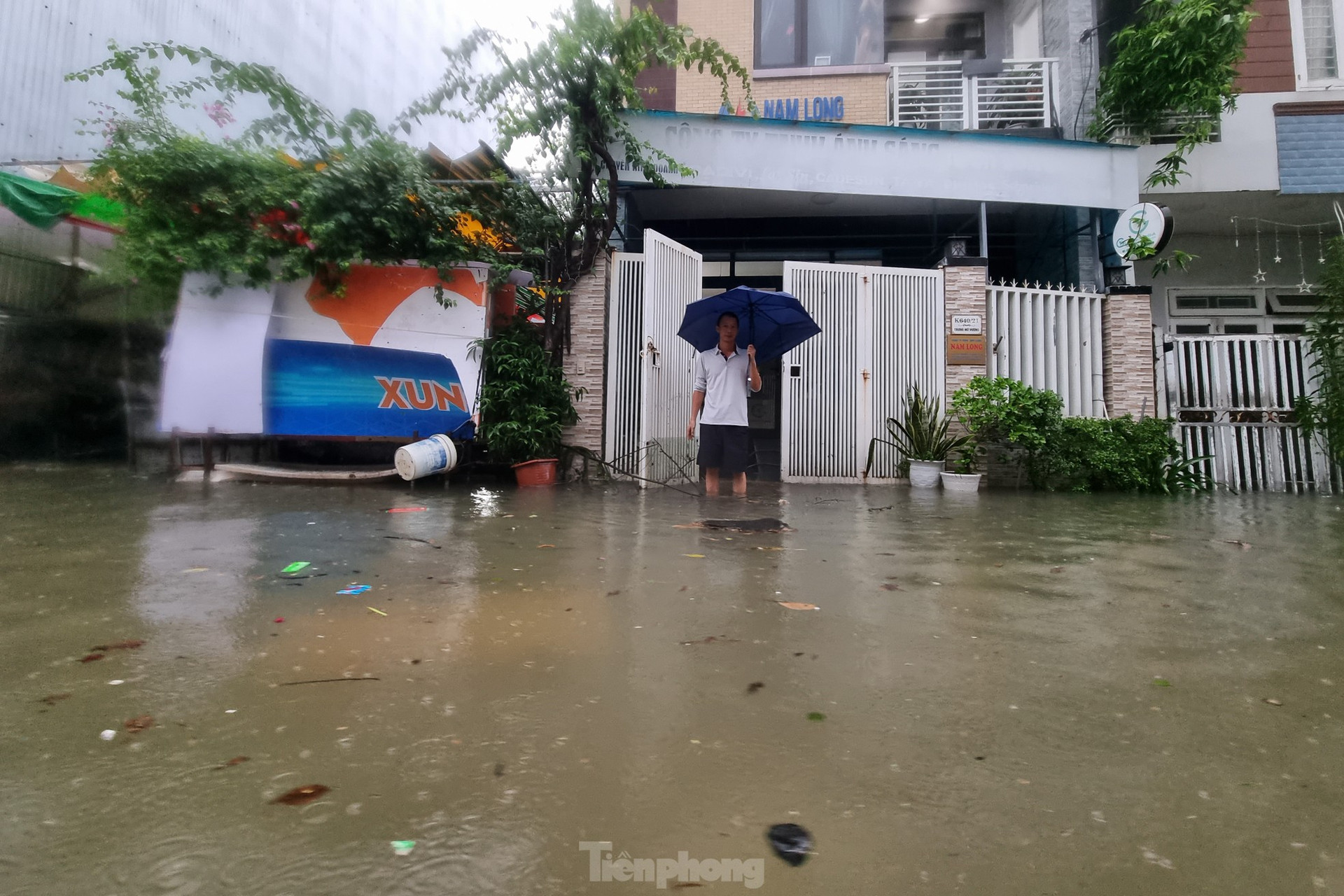 Khu dân cư giữa trung tâm Đà Nẵng di tản nhiều hộ dân vì nước ngập ảnh 4