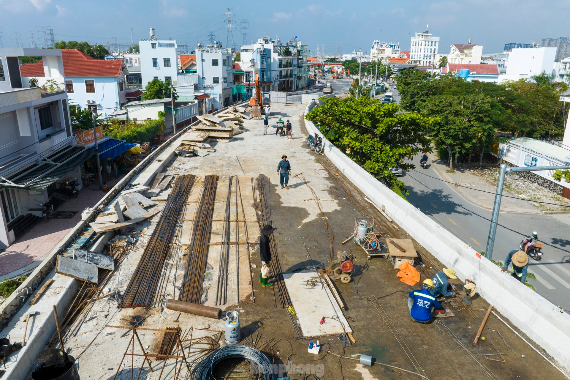 Cận cảnh cầu Phước Long nối quận 7 với huyện Nhà Bè sắp hoàn thành ảnh 8