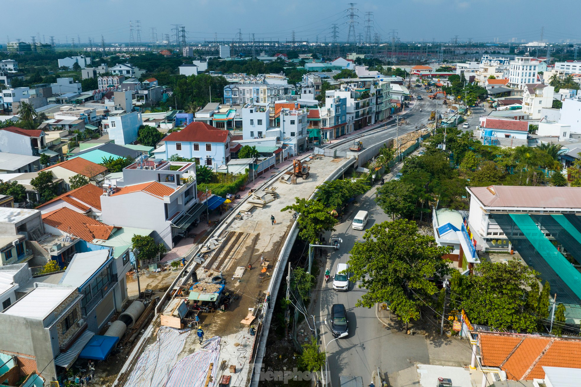 Cận cảnh cầu Phước Long nối quận 7 với huyện Nhà Bè sắp hoàn thành ảnh 6