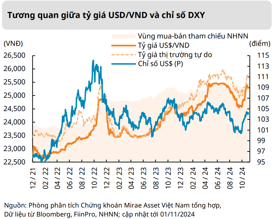 Tỷ giá USD/VND và những rủi ro tiềm ẩn cuối năm 2024