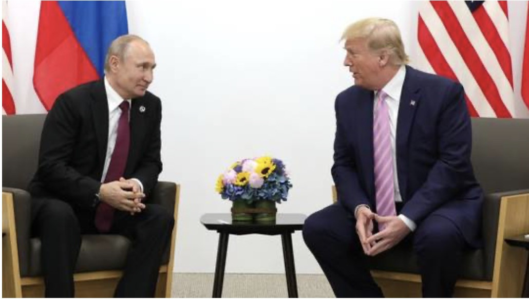 Tổng thống Nga Putin và ông Trump. Ảnh: Kremlin