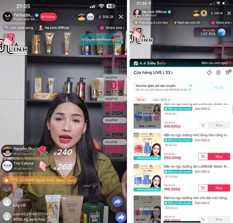 'Chiến thần livestream' Võ Hà Linh tăng vốn công ty gần 10 lần sau 4 năm hoạt động