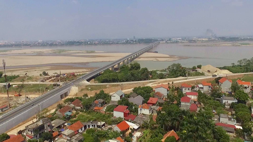 Dòng sông lớn thứ 12 châu Á ‘cõng’ 9 cây cầu khi chảy qua địa bàn Hà Nội