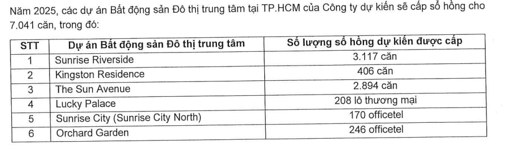 Novaland (NVL) sẽ cấp hơn 7.000 sổ hồng thuộc các dự án đắc địa tại trung tâm TP. HCM