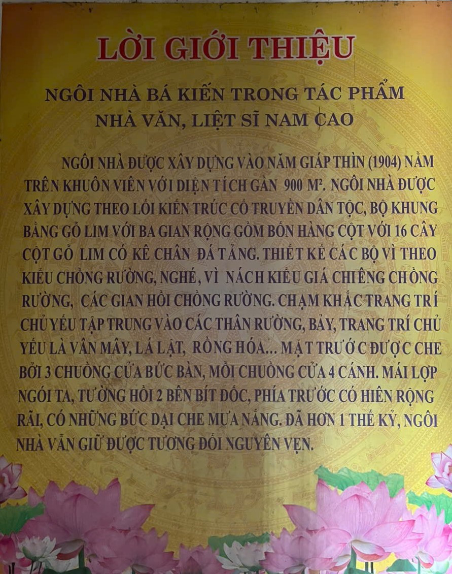 Ngôi nhà dựng từ gỗ lim quý hiếm gắn với nguyên mẫu Bá Kiến: Từng được bán với giá 20 cây vàng, dân làng bảo vệ như 'báu vật' - ảnh 2