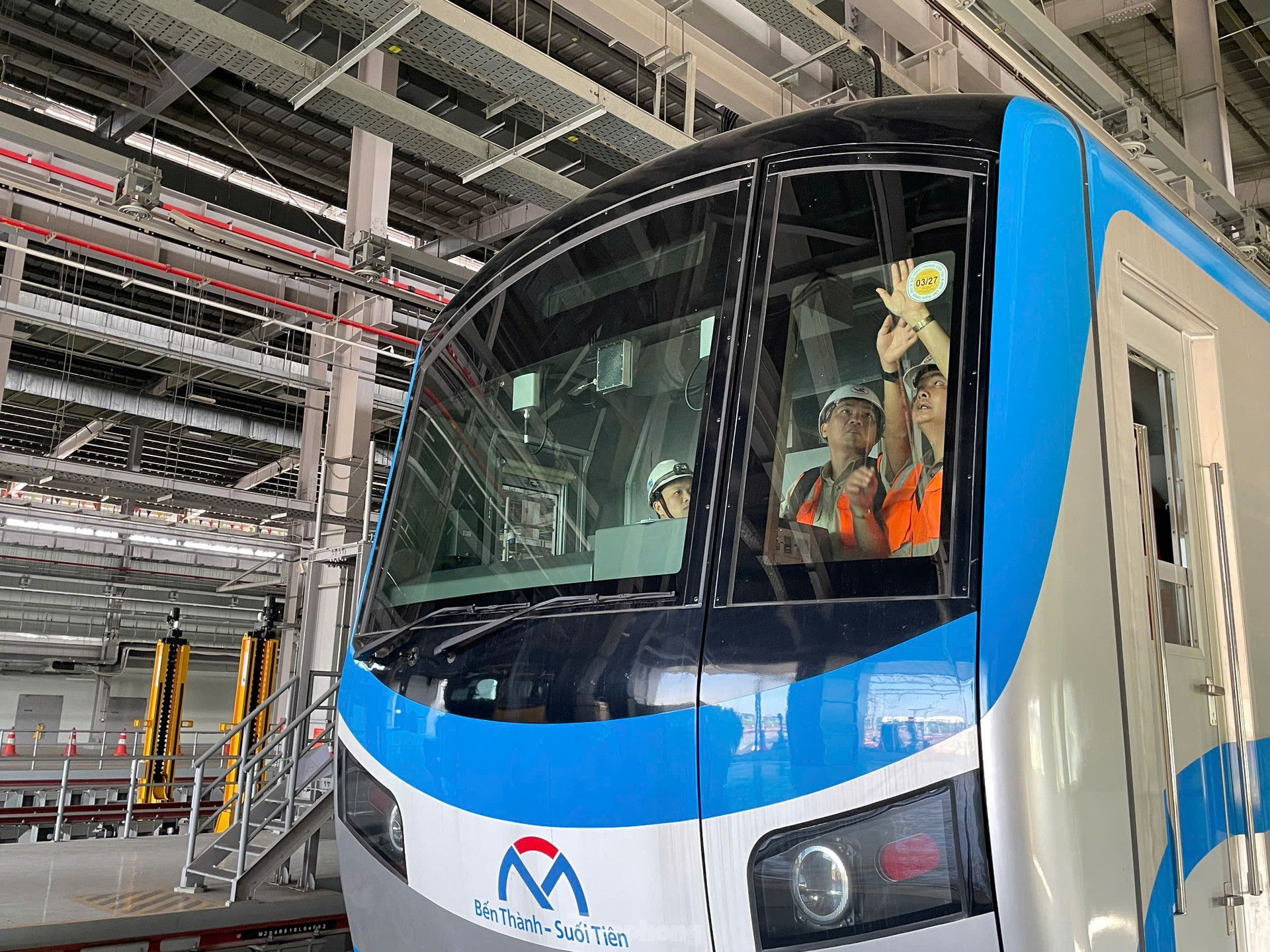 17 đoàn tàu metro số 1 hoàn thành đăng kiểm, sẵn sàng vận hành