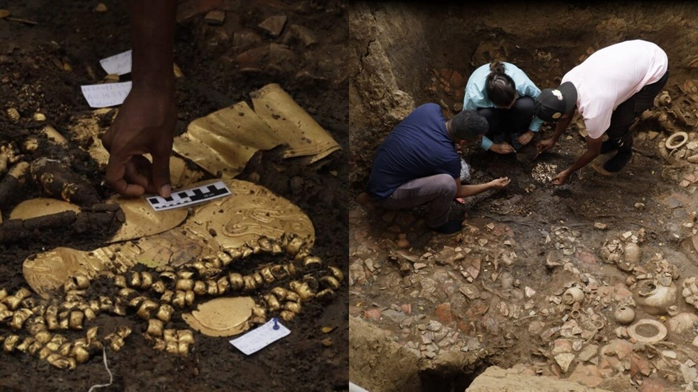 Hallazgo arqueológico en Panamá - Fotos por Patrimonio del ministerio de Cultura