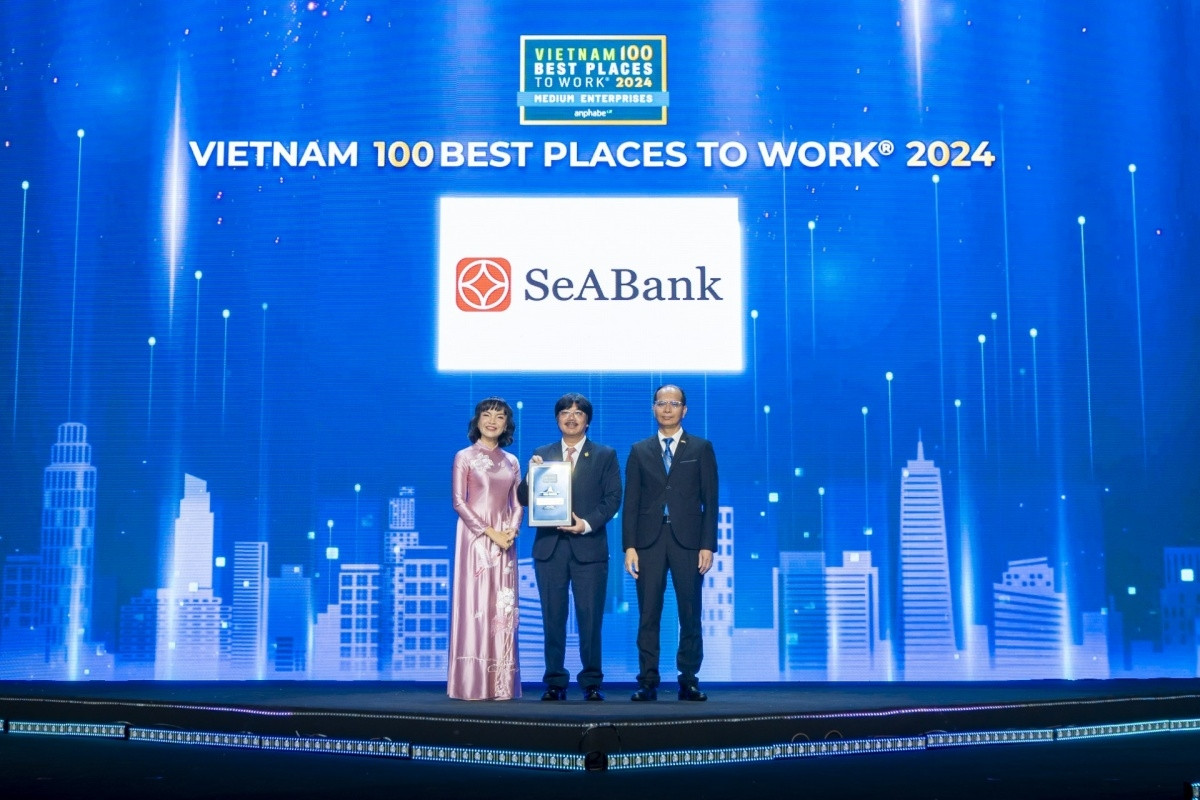 SeABank (SSB) được vinh danh Nơi làm việc tốt nhất Việt Nam 2024