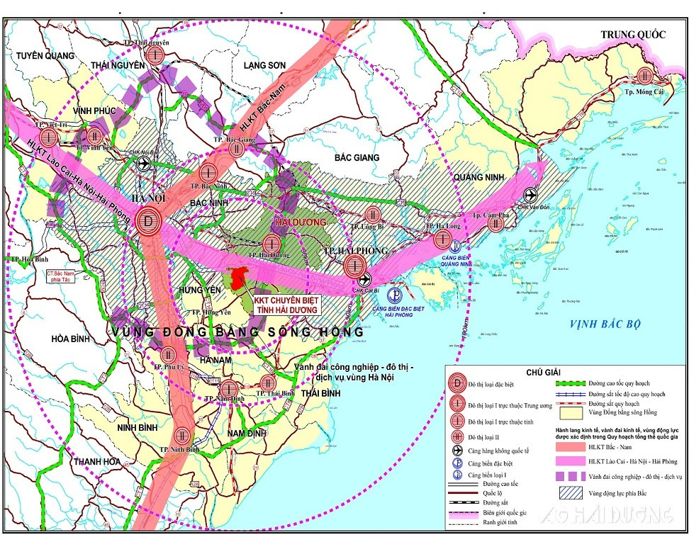 Tỉnh Hải Dương dự kiến hình thành khu kinh tế chuyên biệt hơn 300.000 tỷ