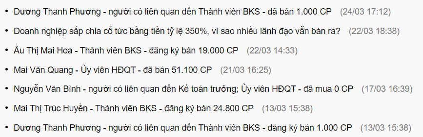 Thoái vốn 'tập 3' ở doanh nghiệp trả cổ tức cao nhất sàn chứng khoán: Nhóm lãnh đạo rao bán hơn 83% cổ phần