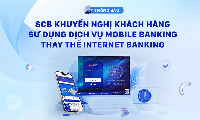 Từ ngày 12/12, một ngân hàng dừng dịch vụ Internet Banking dành cho khách hàng cá nhân